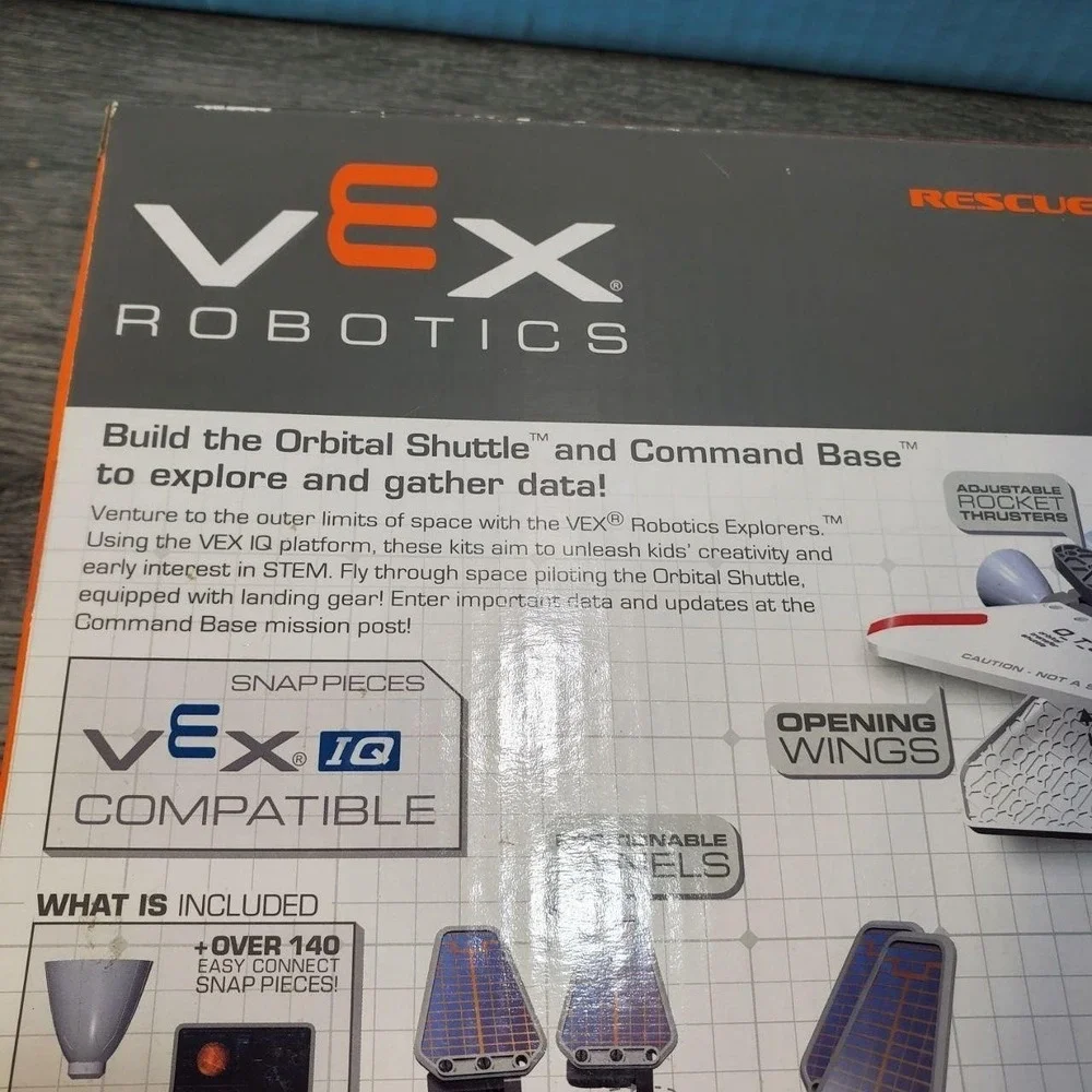 HEXBUG VEX Robotics Rescue‎ Division Explorer STEM Kit 140+ pcs Ages 6-12 New